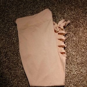 Cute Pastel Cut Out Leggings